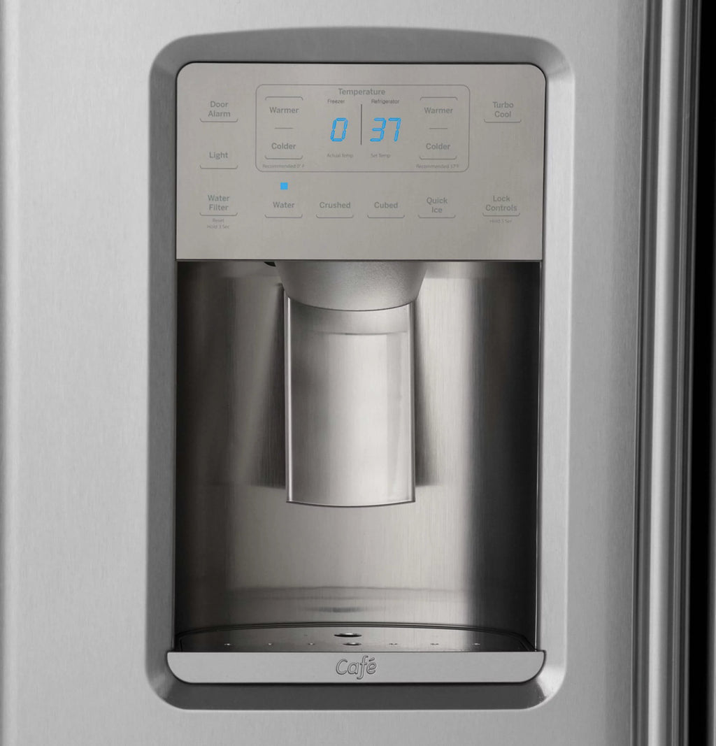 22 Cu. Ft. Stainless Counter-Depth Side-by-Side Refrigerator B190517