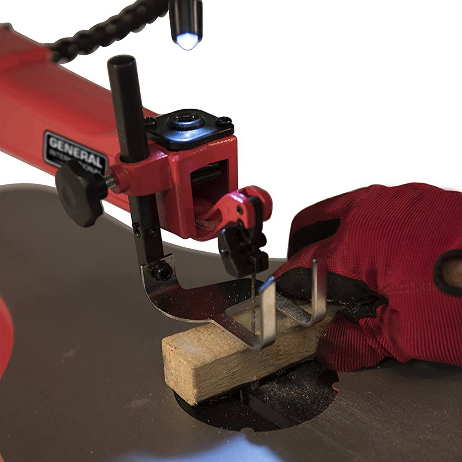 16 in. Variable Speed Scroll Saw with LED Light E6417