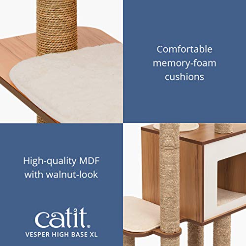Walnut Extra Large Cat Tree V883