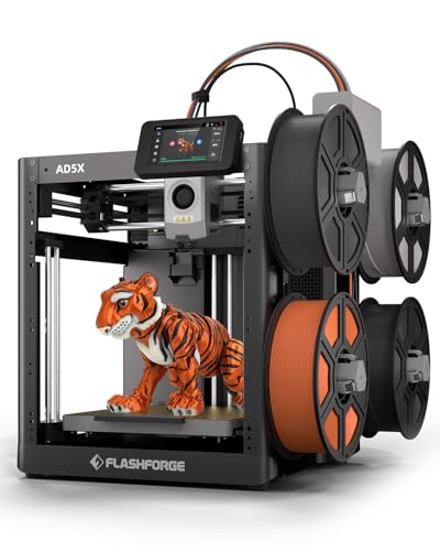 3D Printer, CoreXY High-Speed Printer with Auto Leveling, Direct Drive Extruder, 220×220×220mm Build Volume O7622