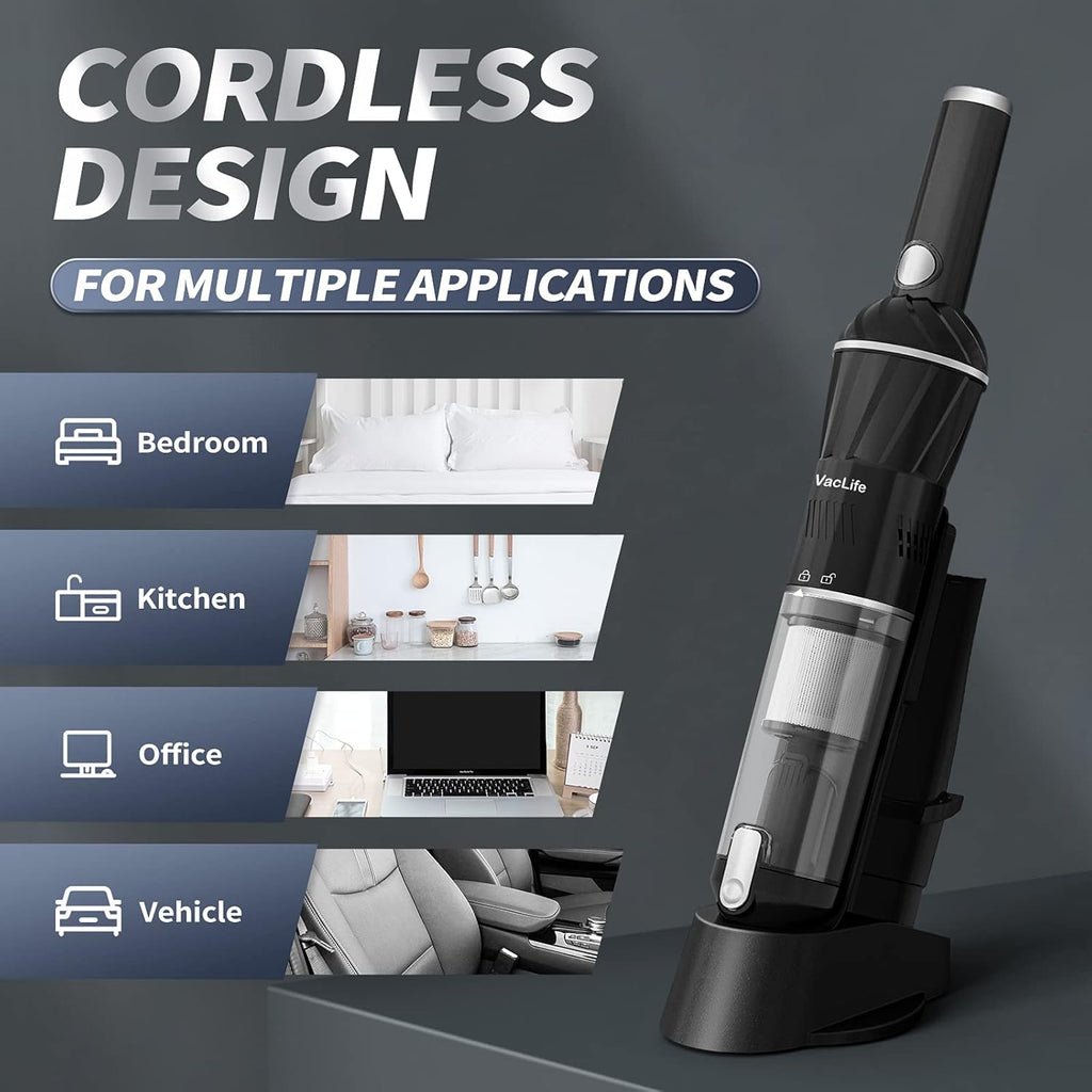 Handheld Vacuum Cordless Rechargeable Pack of 2 F61815