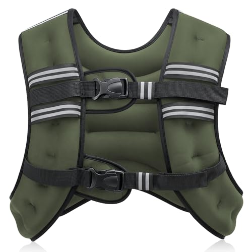 Weighted Vest with Reflective Stripe C18211