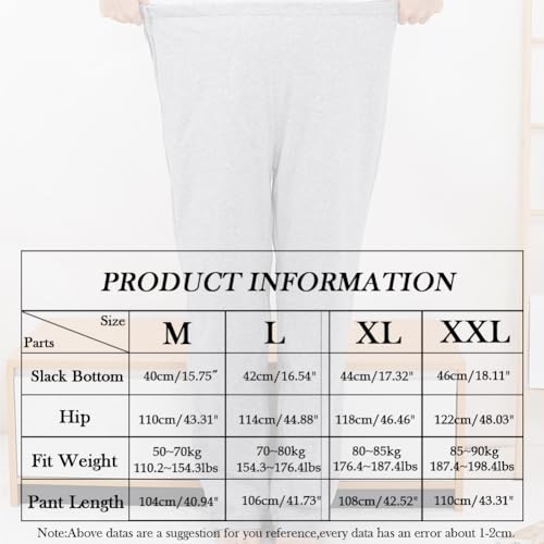 Unisex Side Zipper Patient Pants, Soft Cotton X7891