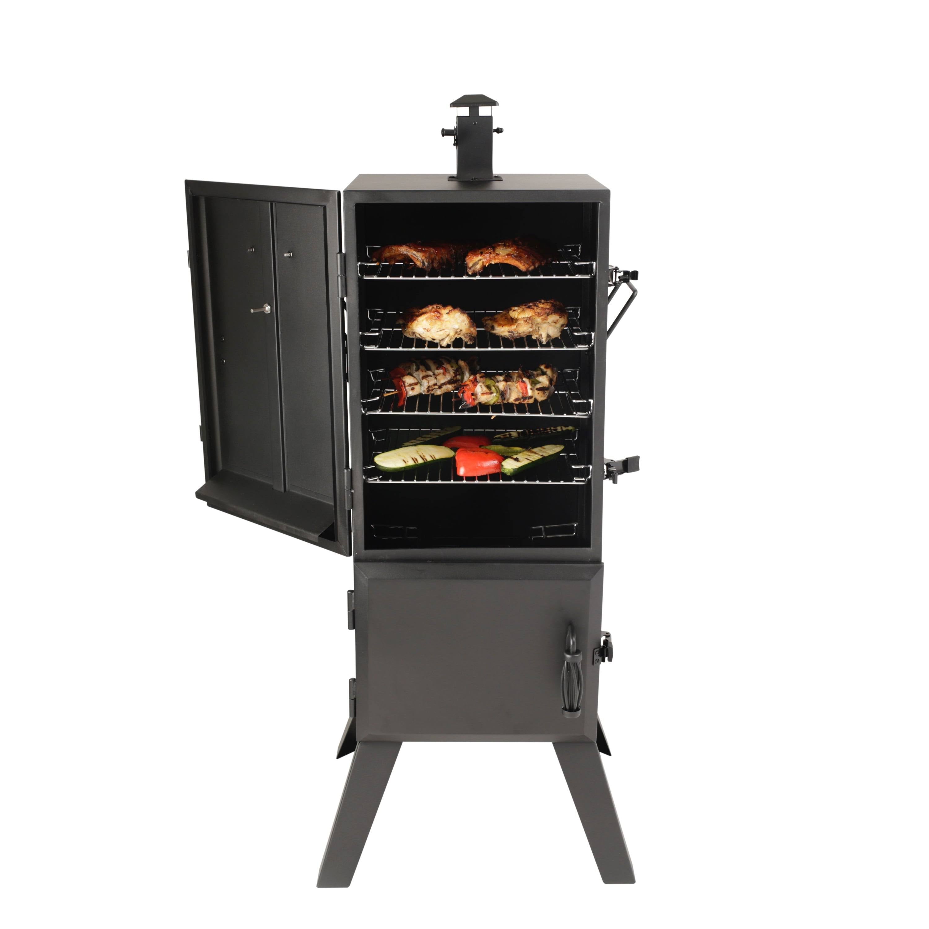 Black Vertical Charcoal Smoker K60090