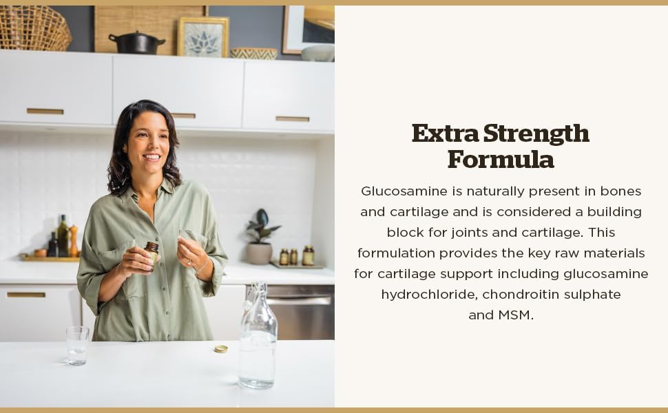 Triple Strength Glucosamine Chondroitin MSM, 120 Tablets I5033