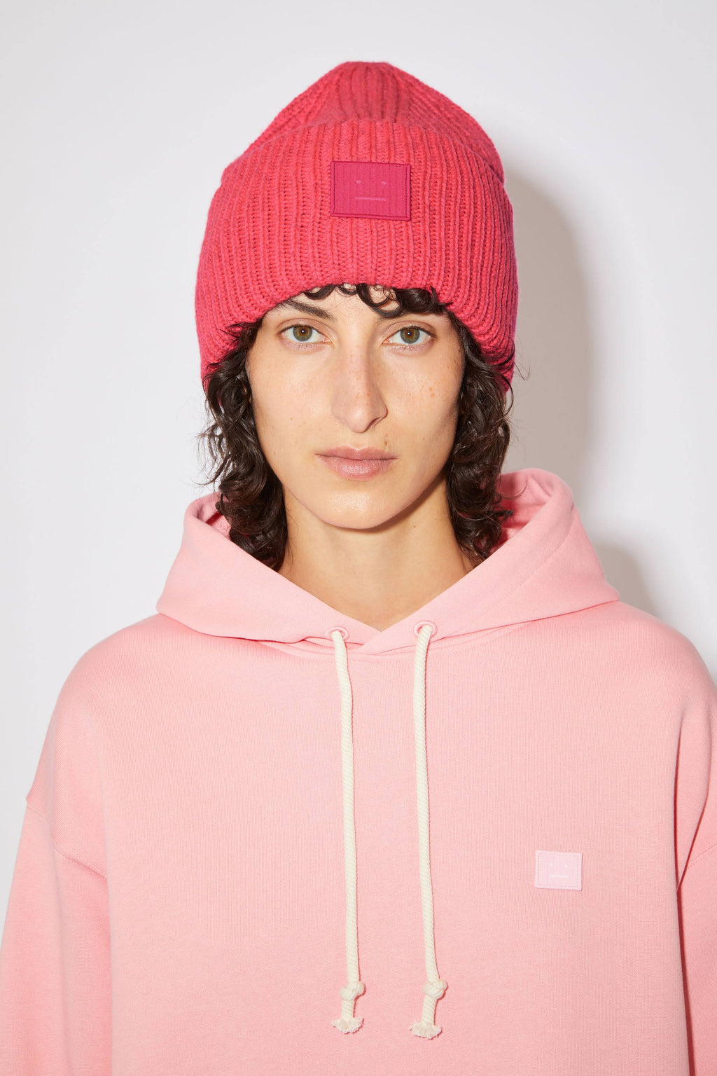 Pink Beanie Hat A21414