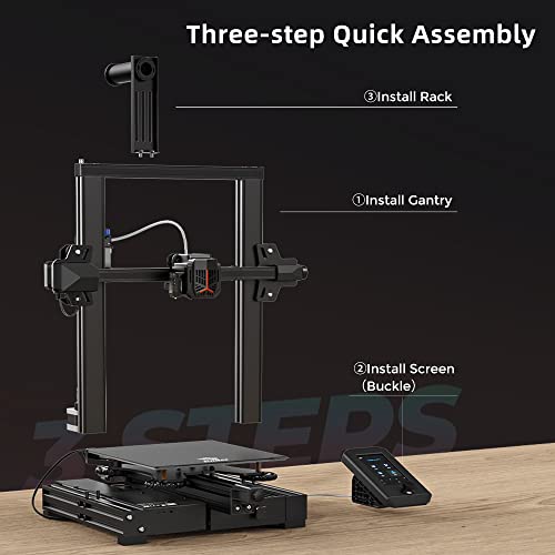3D Printer with CR Touch Auto Leveling PC Spring Steel Platform 8.66x8.66x9.84 inch R703681