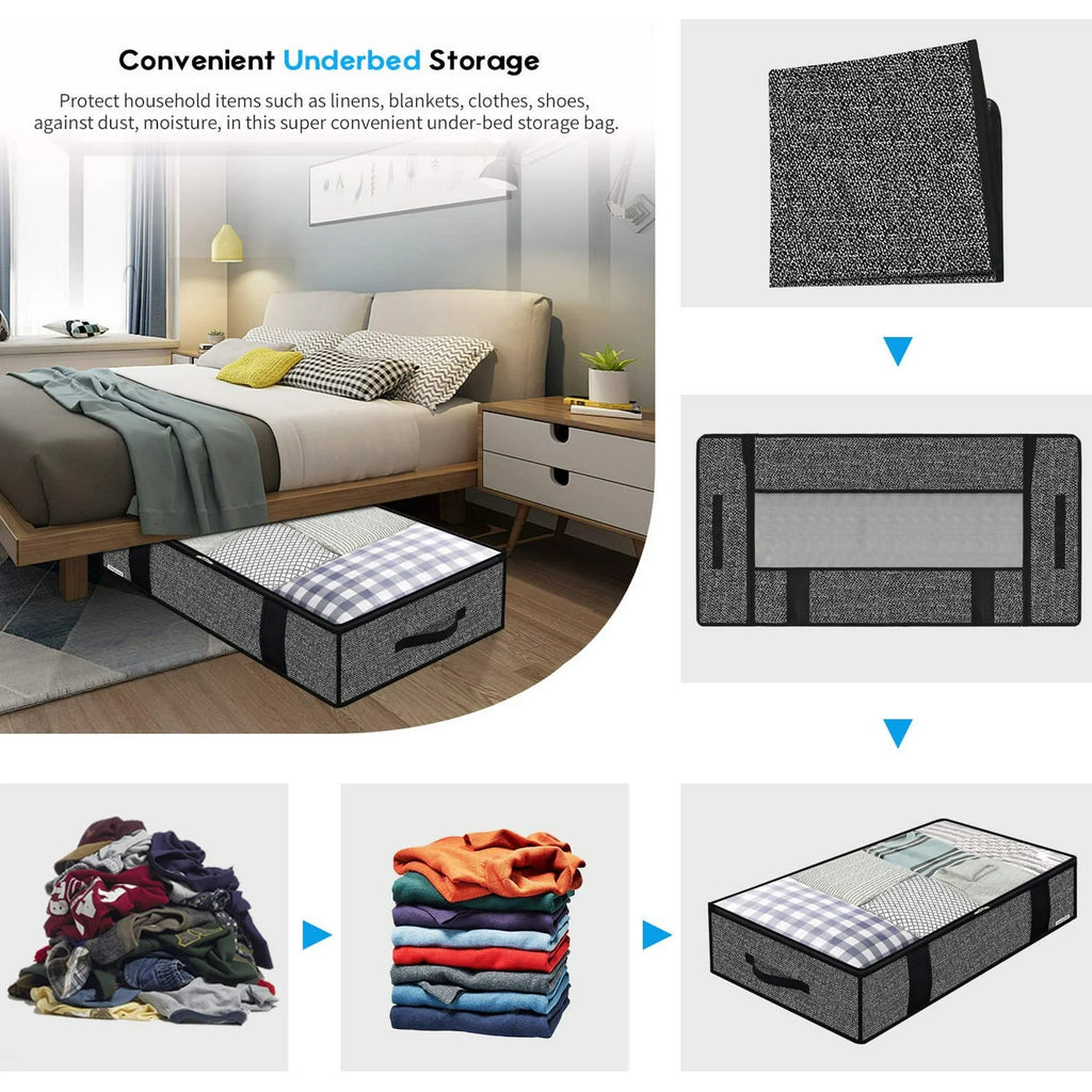 Breathable Zippered Storage Bag with Clear Window Z446