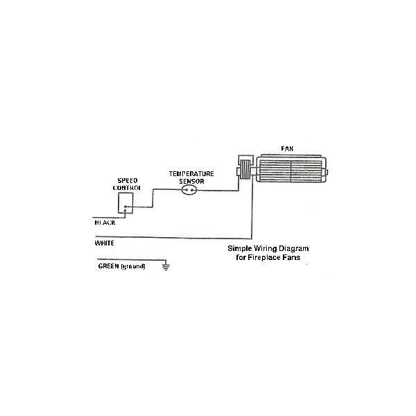 Fireplace Blower 115V X756644
