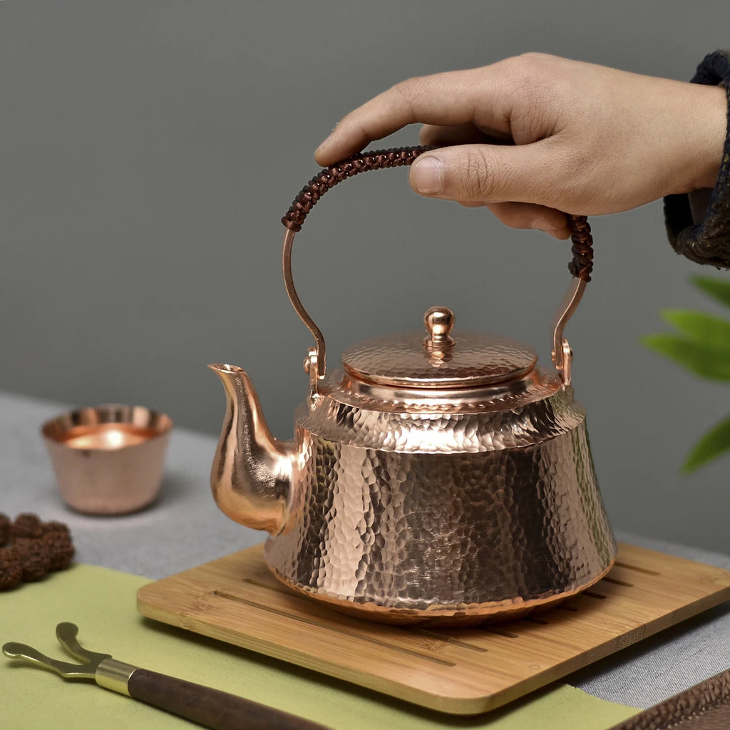 1 Liter Pure Copper Kettle Teapot H968053
