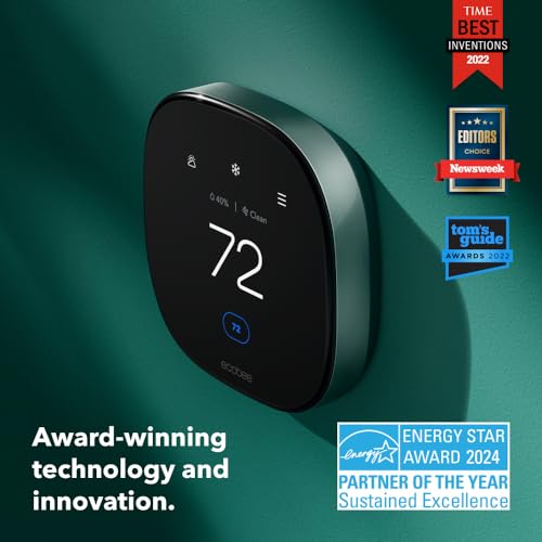 Smart Thermostat with Smart Sensor and Air Quality Monitor F70598