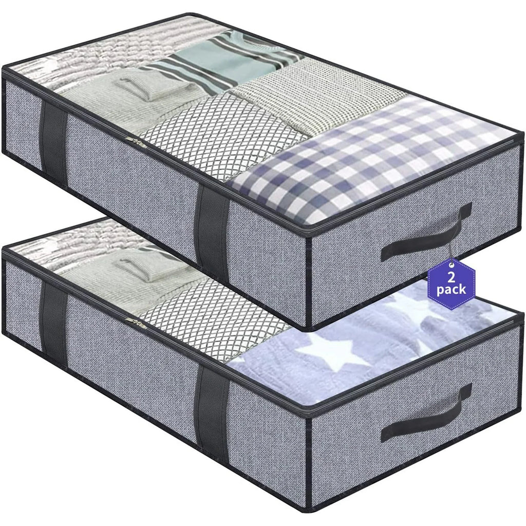 Breathable Zippered Storage Bag with Clear Window Z446