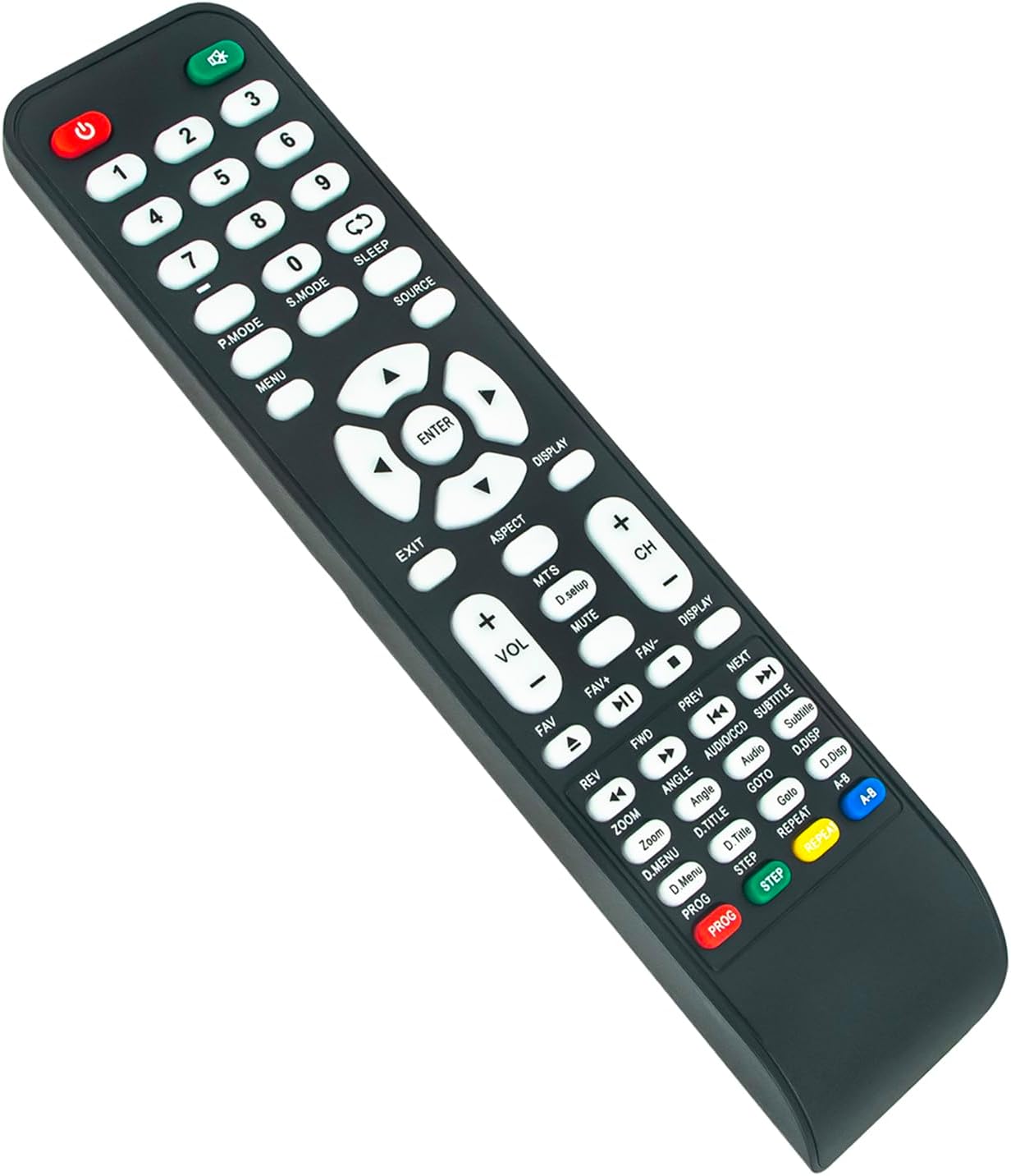 Replacement Remote Control for LED DVD HDTV C2192