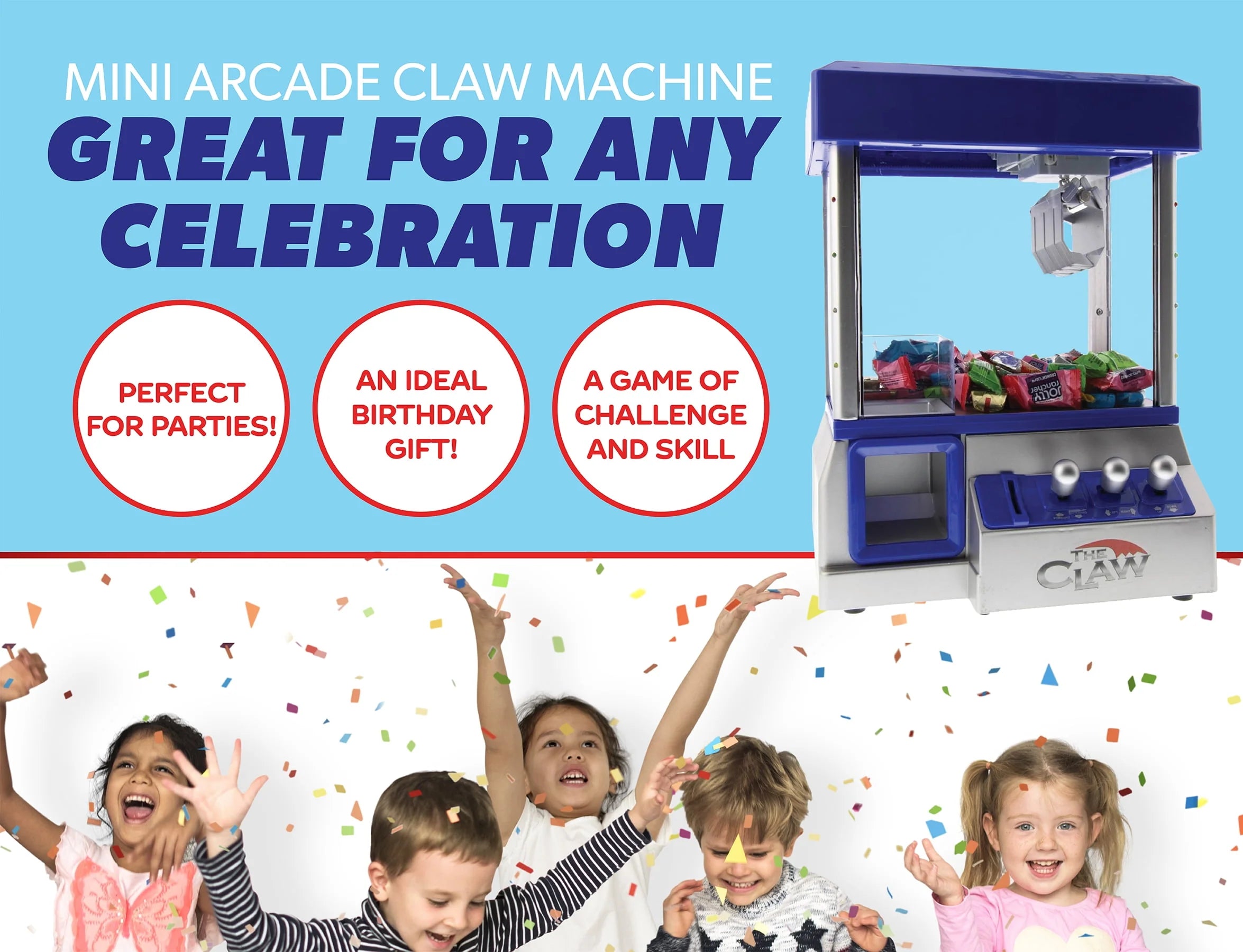 Blue Mini Claw Machine L15137