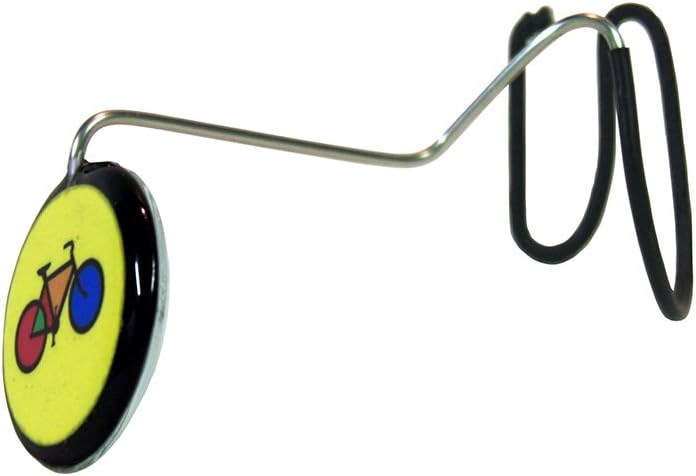 Yellow Bike Helmet Mirror P654940