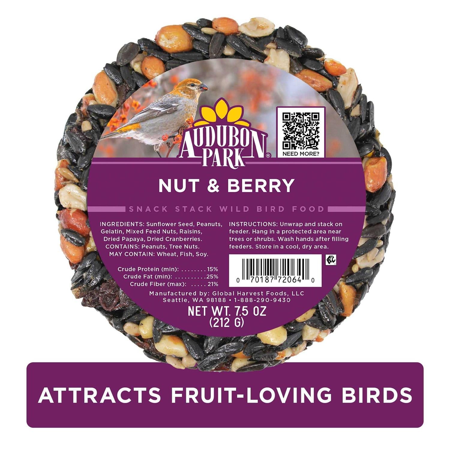 Nut & Berry Snack Stack Wild Bird Food G442372