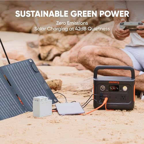 256Wh LiFePO4 Solar Generator with 40W Solar Panel K3821