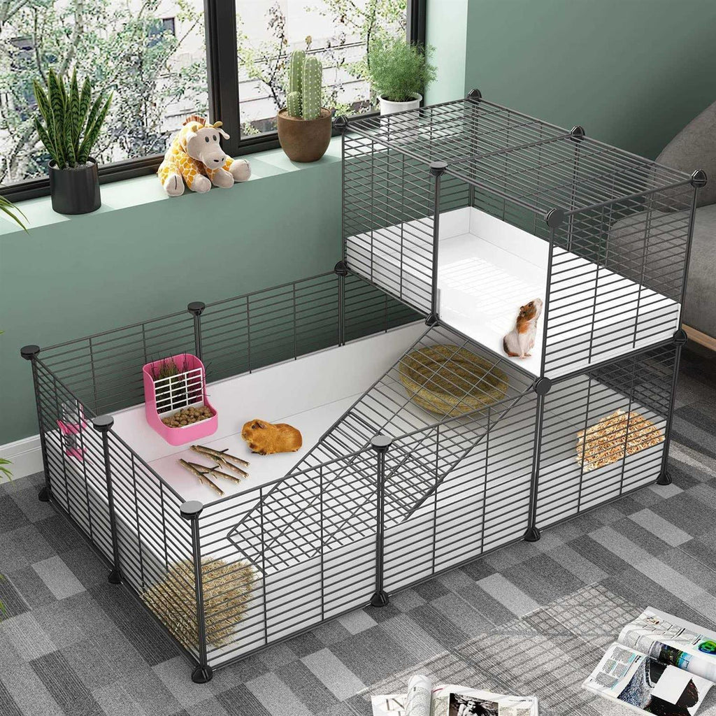 Guinea Pig Cage with Waterproof Plastic Bottom H59635