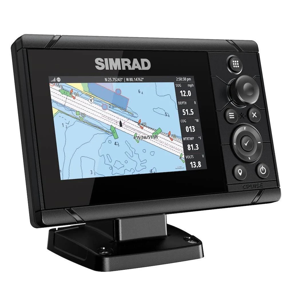 Cruise 5 US Coastal with 83/200 Transom Mount Transducer R734