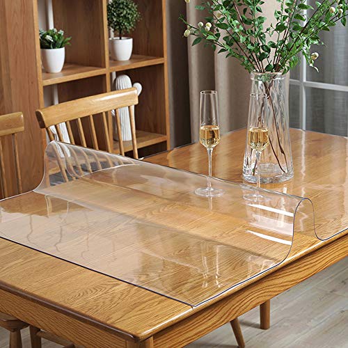 Clear PVC Table Cover Protector 28 inch F60780