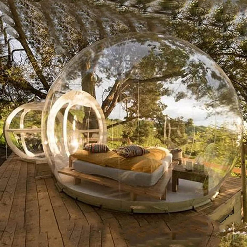 Transparent Inflatable Dome Tent with Blower Y39497