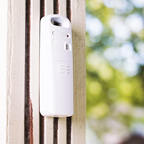 White Wireless Temperature and Humidity Sensor P70586