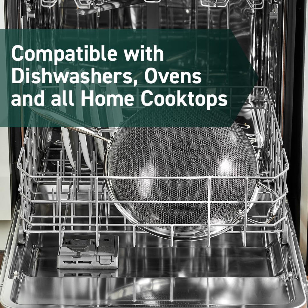 13 Piece Hybrid Stainless Steel Cookware Set M154612