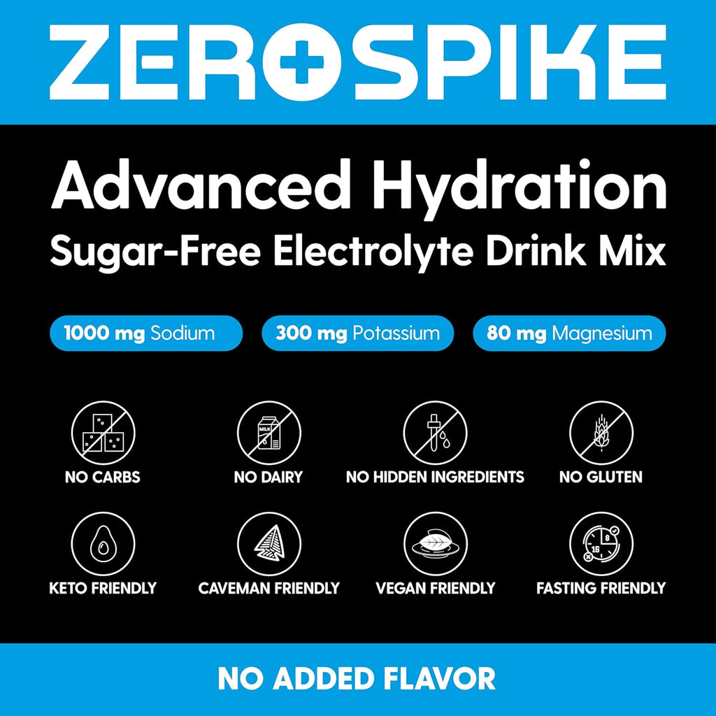 30 Sticks Unflavored Electrolytes Powder Packets F2335