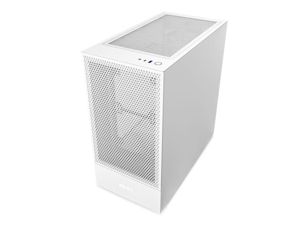 White SGCC Steel Tempered Glass ATX Computer Case X65004