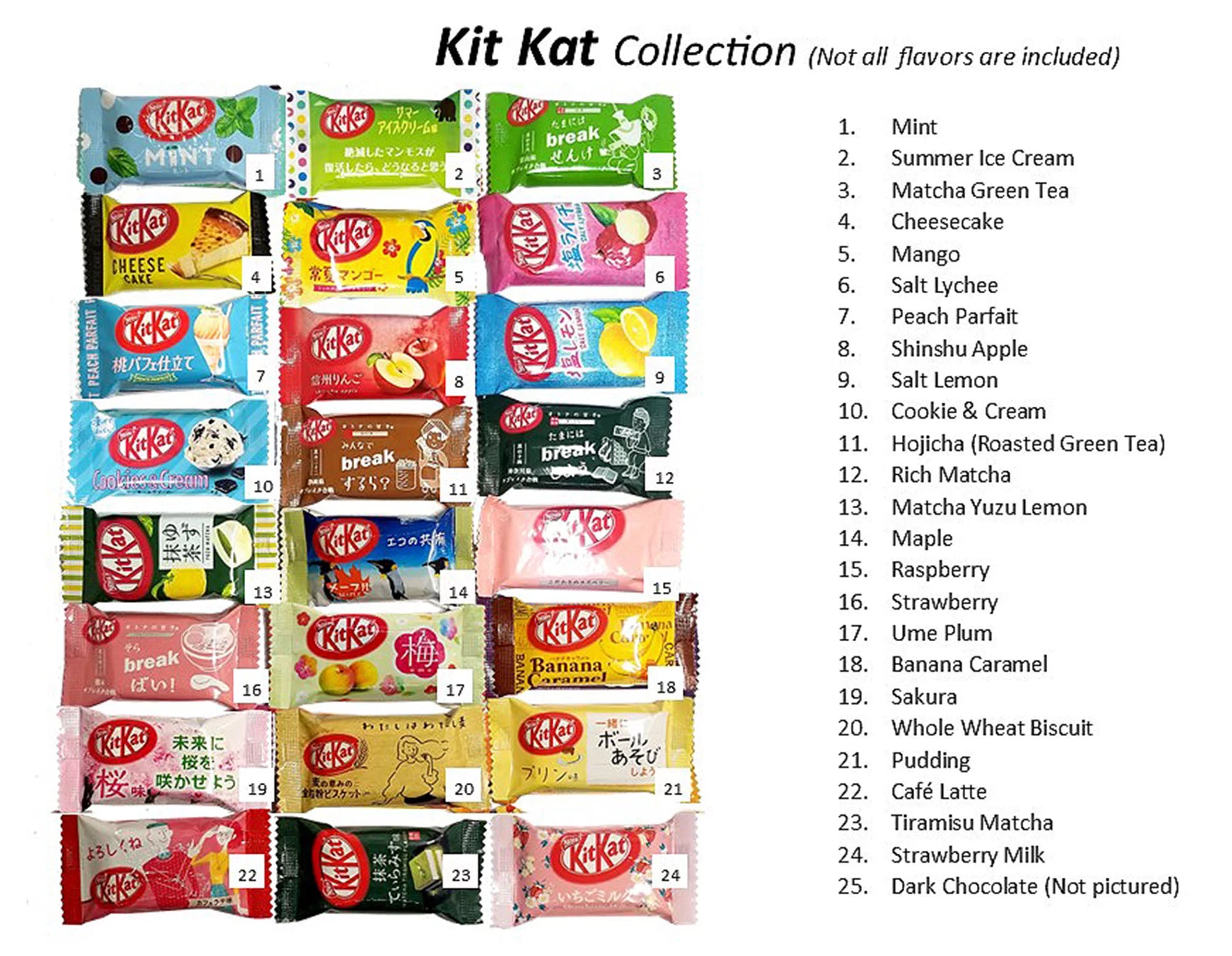 21 Variety Assortment Mini Bars Gift Boxed (22 Bars) F448649