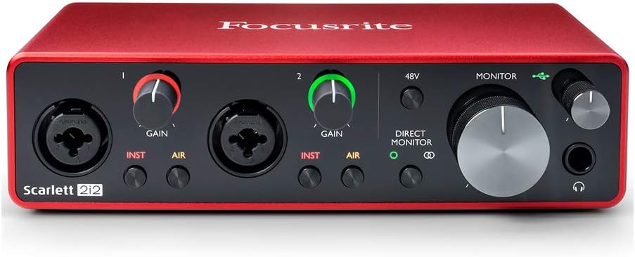 USB Audio Interface with Pop Filter & XLR-XLR Cable Bundle K87348