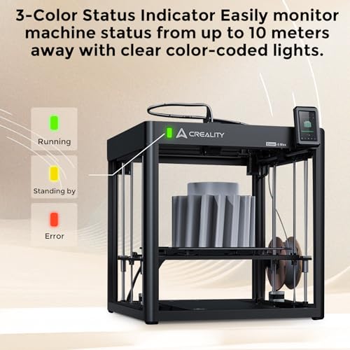 3D Printer, 4-Color CFS System, 500mm/s Speed, All-Metal Frame, 260x260x300mm Build Volume K1144