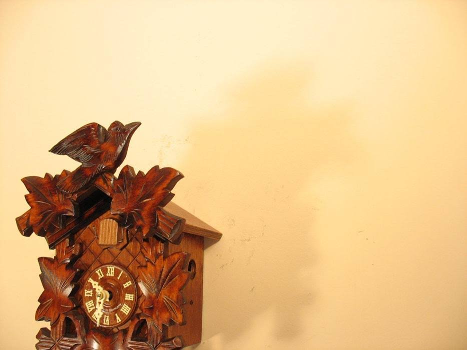 German Hand Carved Cuckoo Clock with One-Day Movement B30178
