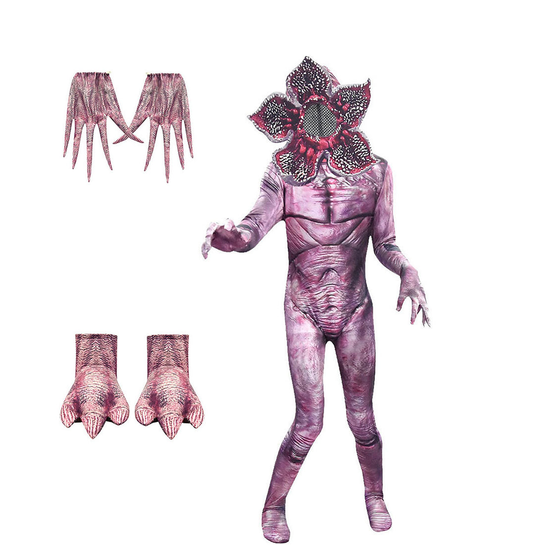 Demogorgon Costume Halloween Cosplay Outfit B4610