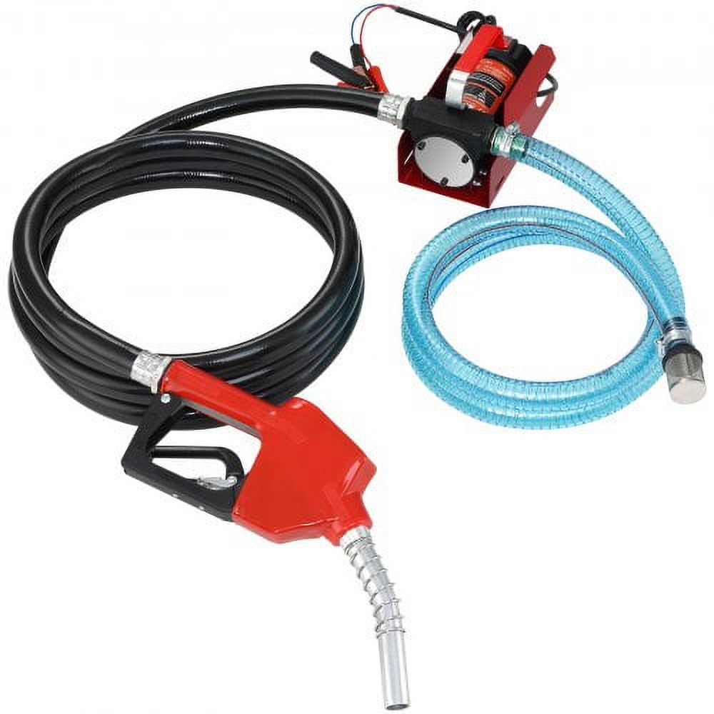 10 GPM 12V DC Portable Electric Self-Priming Fuel Transfer Pump Kit K50994