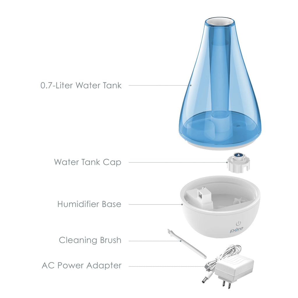 Blue Cool Mist Humidifier Z903365