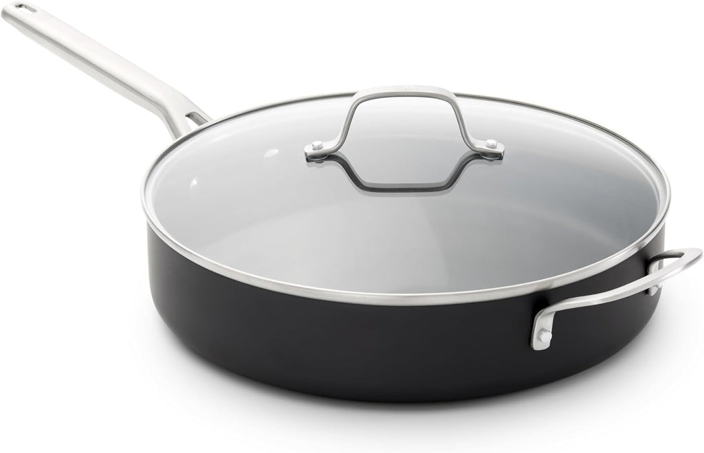 Hard-Anodized Nonstick 5-Qt Sauté Pan with Lid C7337