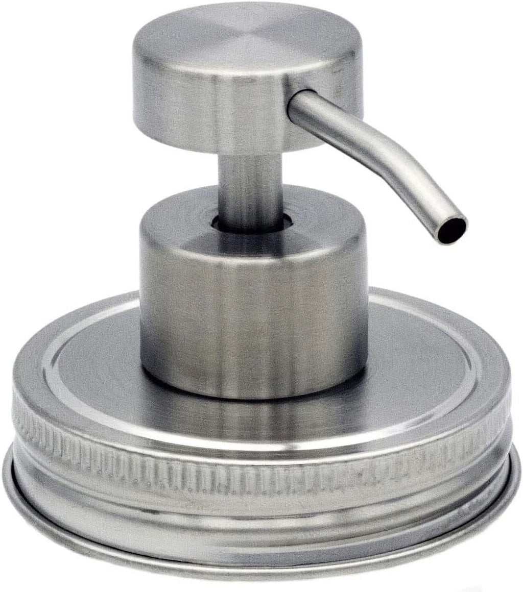 Stainless Steel Soap Pump Lid Replacement For Mason Jars R378286