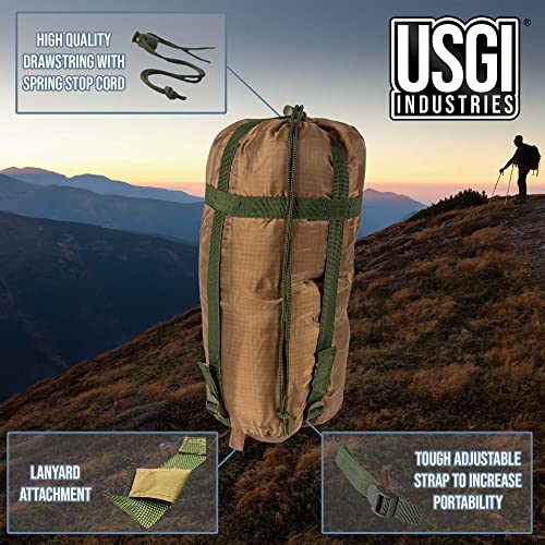 Arctic Blue Water Resistant Adventure Blanket with Compression Sack E4500