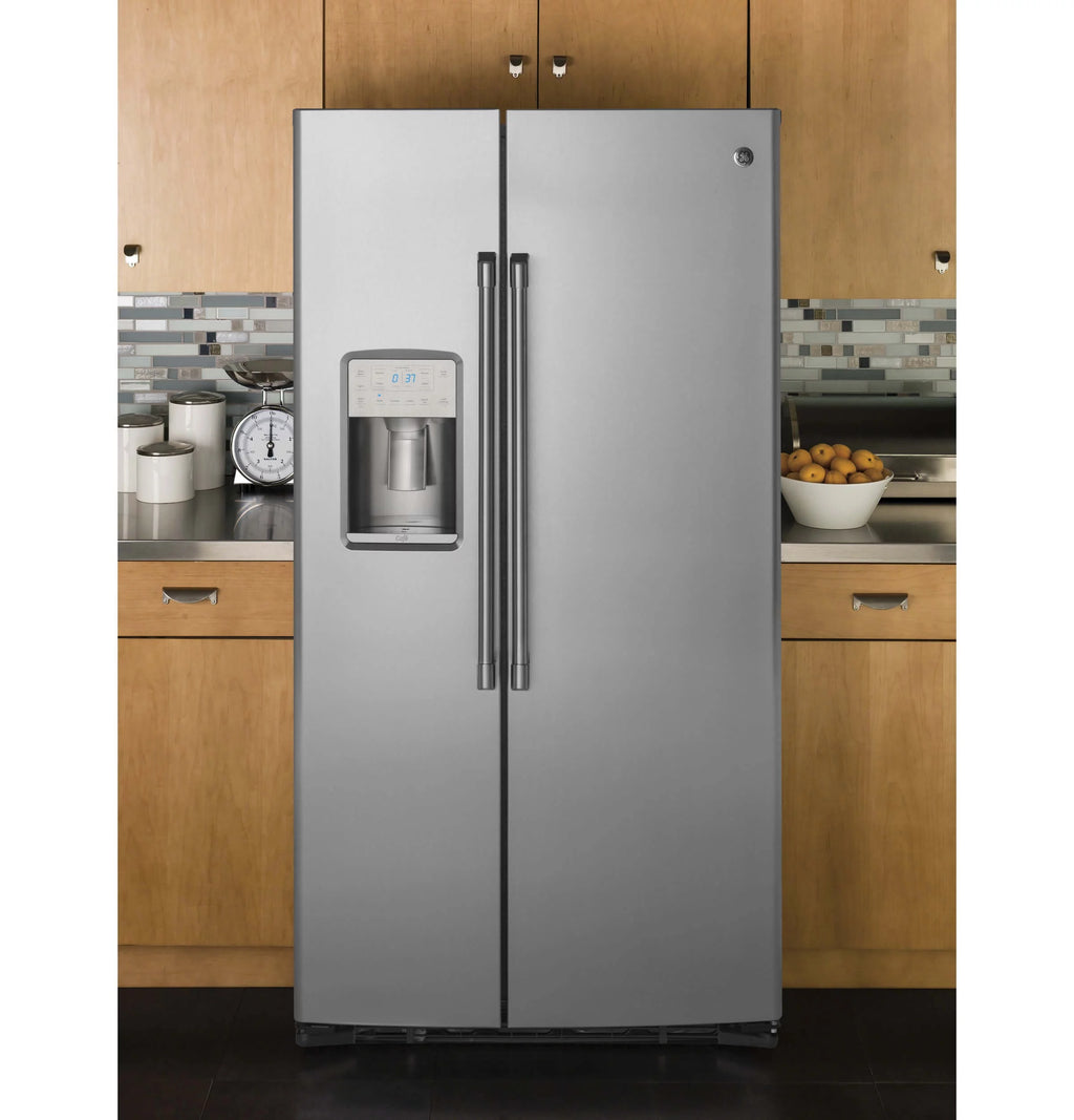 22 Cu. Ft. Stainless Counter-Depth Side-by-Side Refrigerator B190517