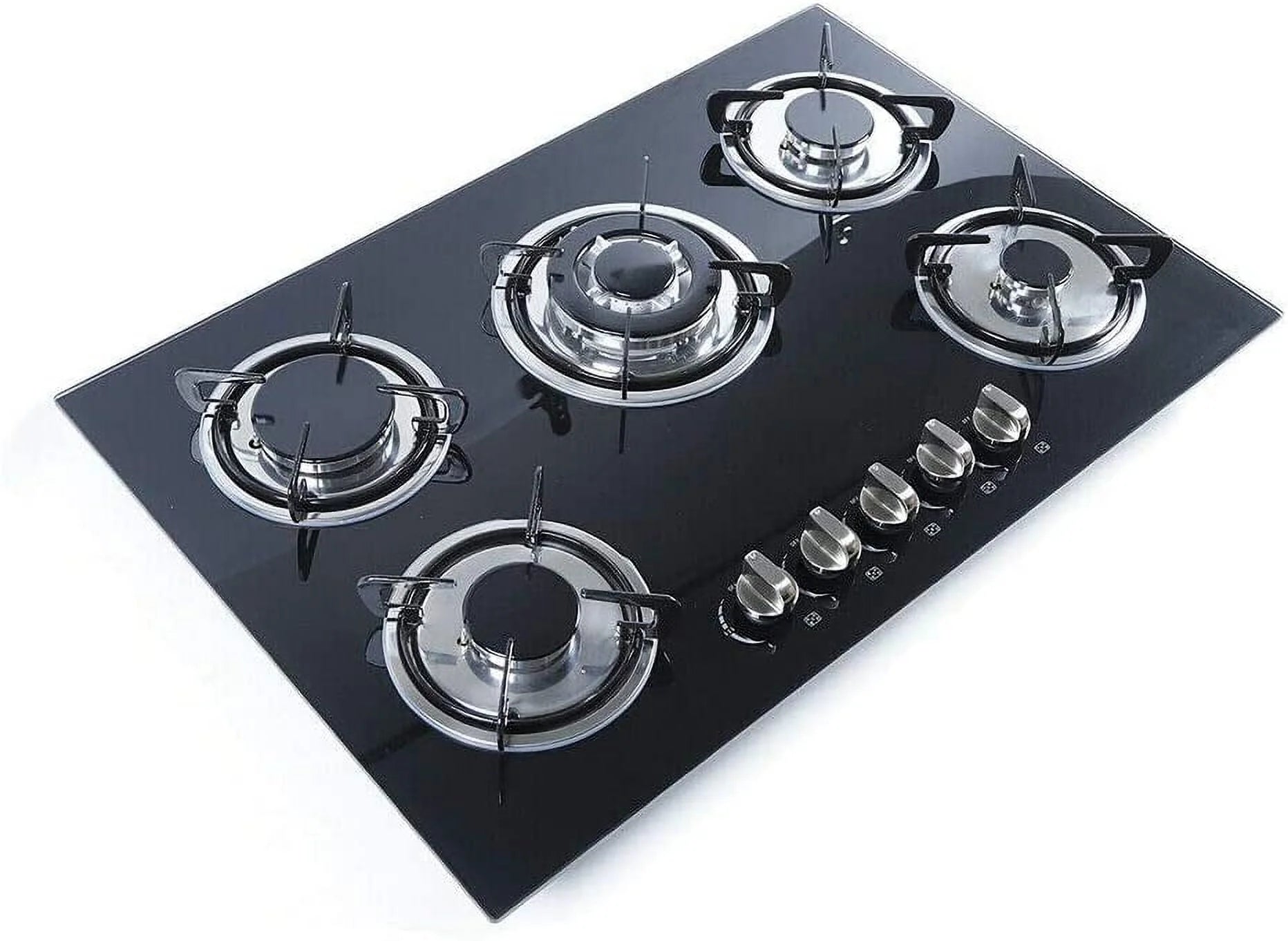 30'' 5 Burners Tempered Glass Gas Cooktop E359622