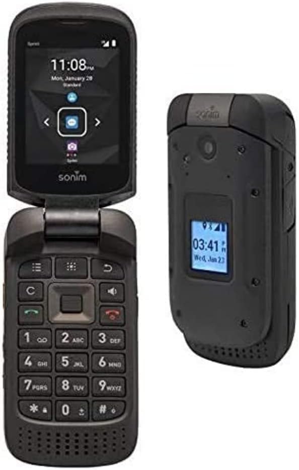 Black 8GB Ultra Rugged Flip Phone E360