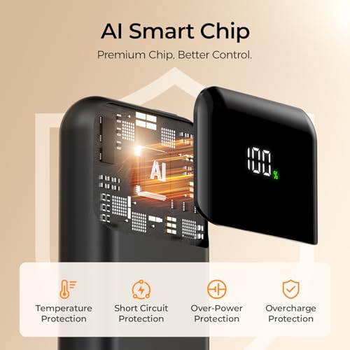 Rechargeable Electric Hand Warmers with Heat Levels and Display W3565