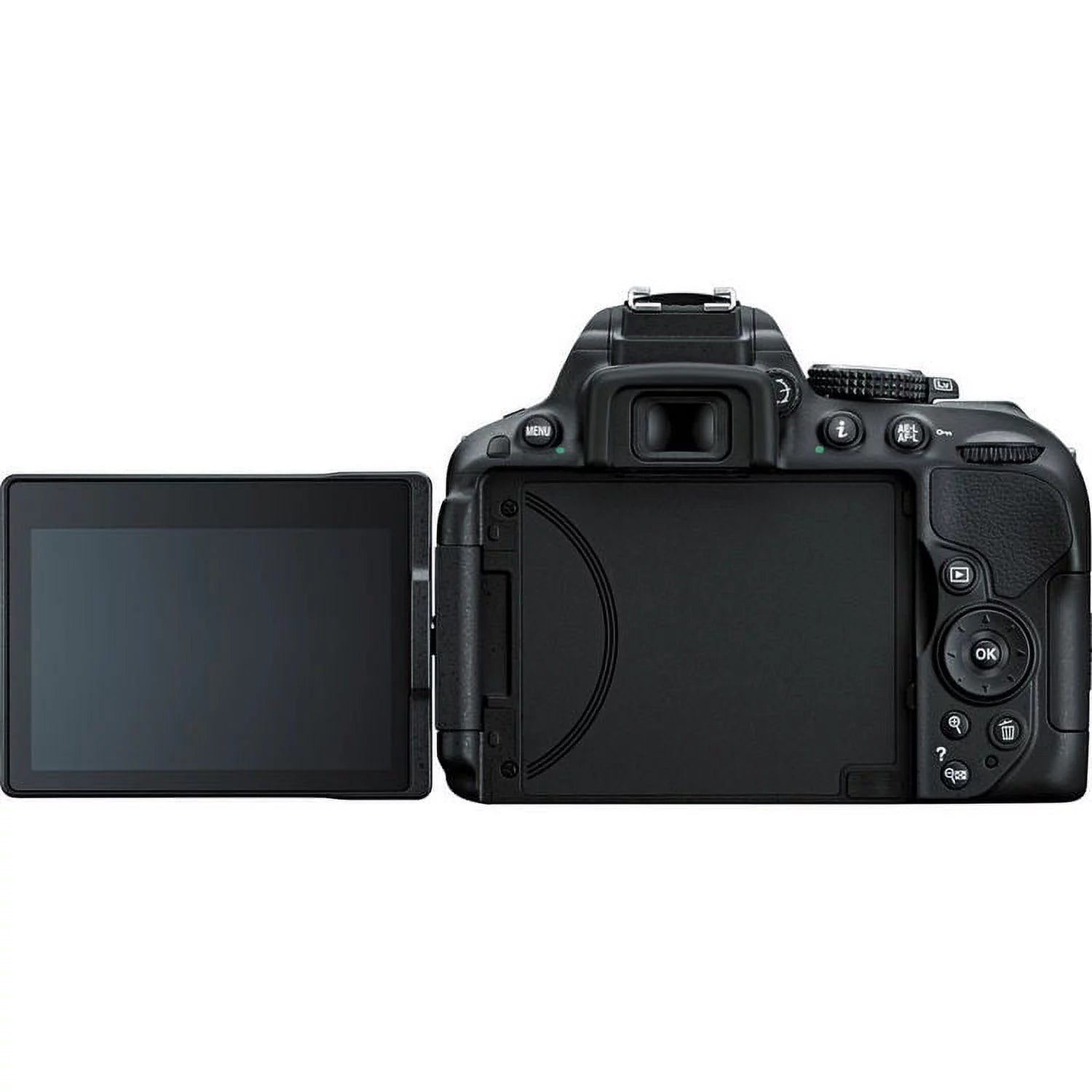 Nikon D5300 D5600 DSLR Digital Camera with AF-P 18-55mm VR 55-200mm VR Lens 128GB MC Case Battery Charger E2645