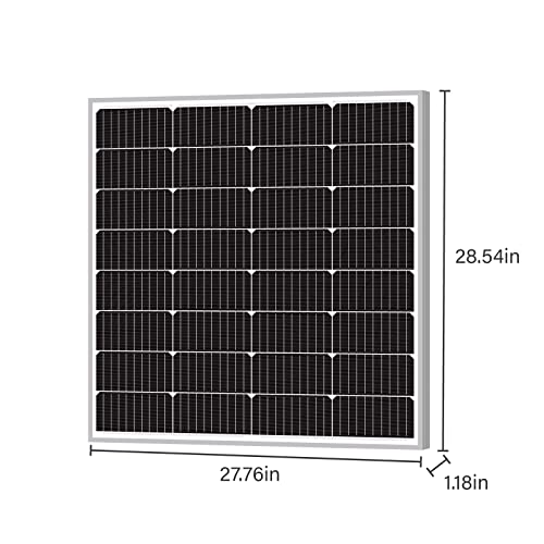 100W 12 Volt Monocrystalline Solar Panel Q482