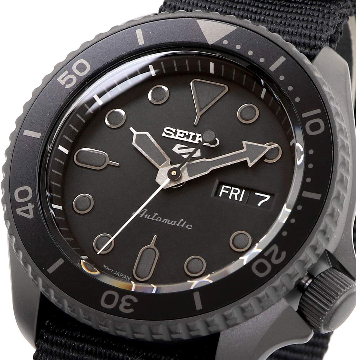 All Black Automatic Mechanical Wristwatch X786619