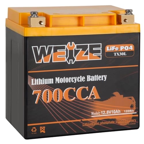 12V 10AH Lithium Motorcycle Battery Y6526