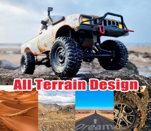 1/16 RC Rock Crawler 4x4 Remote Control Truck Y294