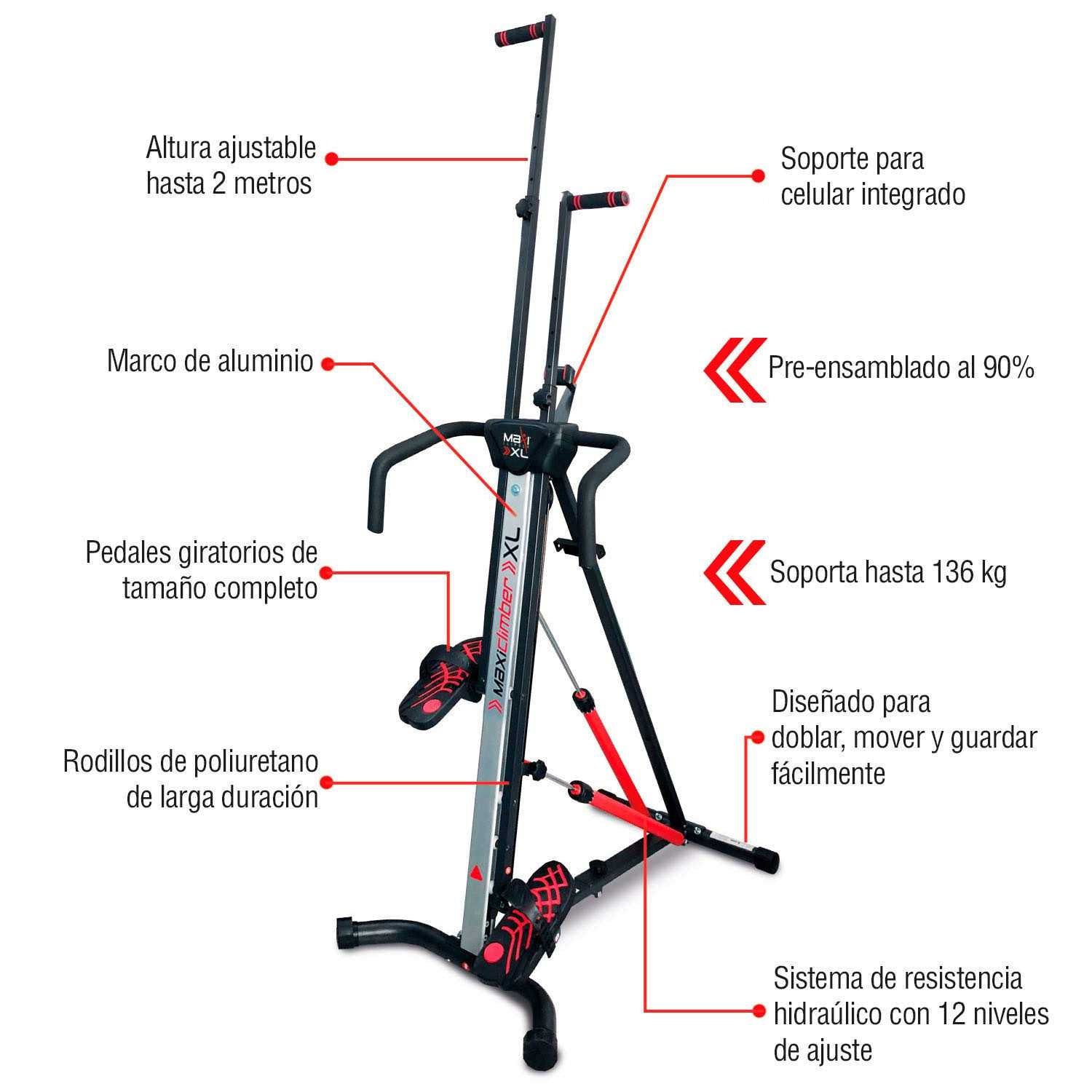 Hydraulic Resistance Vertical Climber G98734