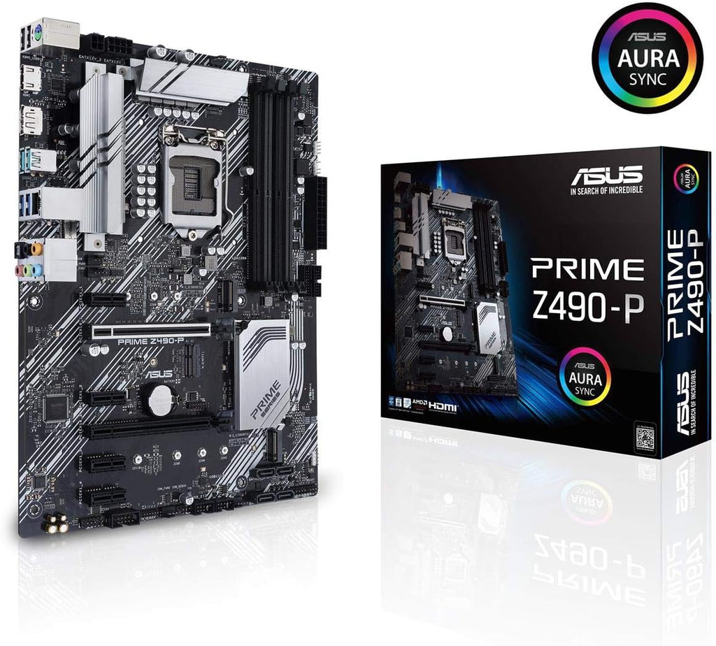 ASUS Prime Z490-P LGA 1200 ATX Motherboard Y22173